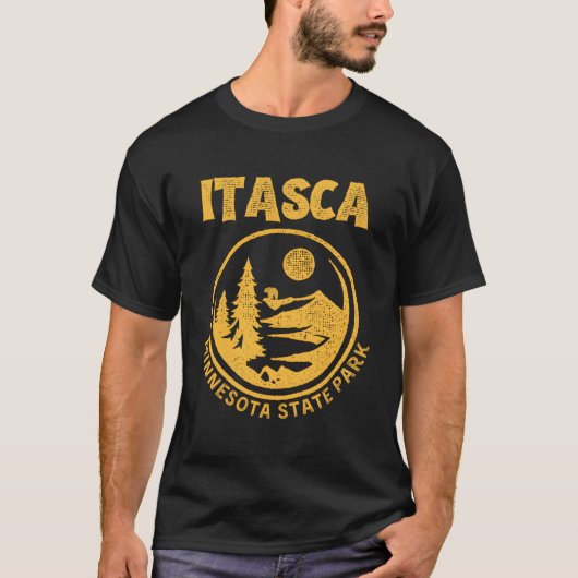 イタスカ州パークミネソタ Tシャツ (正面)