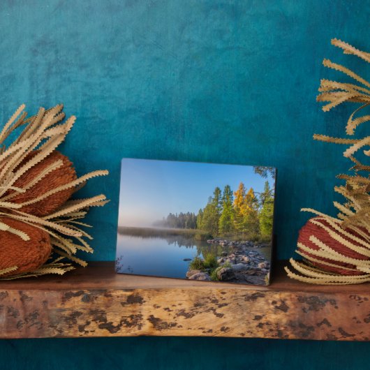 イタスカ州パーク,ミネソタ フォトプラーク (側面)