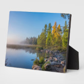 イタスカ州パーク,ミネソタ フォトプラーク (側面)