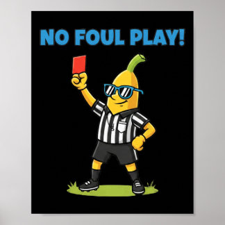 イタズラなしの面白いおばあちゃんのサッカー審判スポーツTシャツ ポスター
