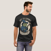 イタズラを起こす魔法使い Tシャツ (正面フル)