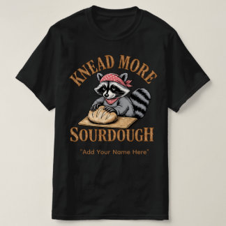 イタズラアライグマパン職人のサワードゥシャツ Tシャツ