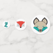 イタズラキツネのテーブルコンフェッティ コンフェッティ (裏面)