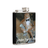 イタズラ猫 フラスク (右)