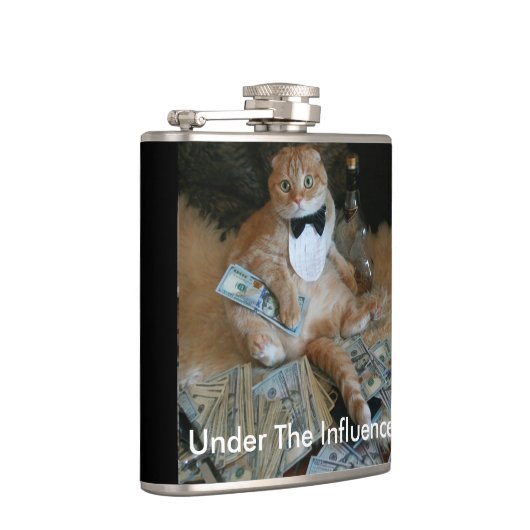 イタズラ猫 フラスク (右)