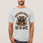 イタチの意地生き Tシャツ (正面)