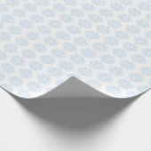 イタチの雪の結晶の包装紙 ラッピングペーパー (角)