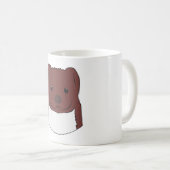 イタチの顔 コーヒーマグカップ (正面右)