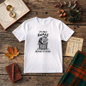 イタチコーヒー楽しいグラフィックTシャツ Tシャツ