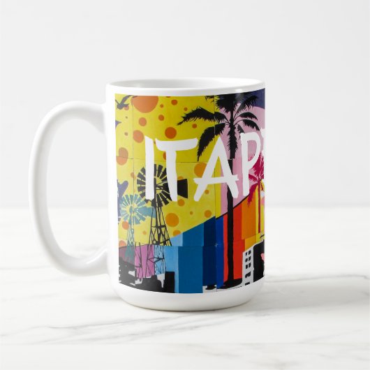 イタペマブラジルコーヒーマグ コーヒーマグカップ (左)
