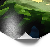 "イタヤラ絵を描"ファーン – アマゾニアの女性 フォトプリント            (角)