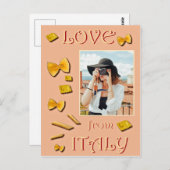 イタリアからの愛 ポストカード (正面/裏面)