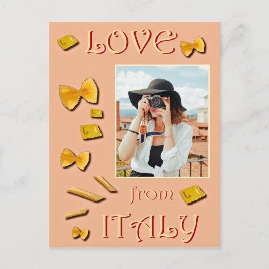 イタリアからの愛 ポストカード (正面)