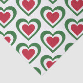 イタリアかイタリア語によって旗インスパイアハート 薄葉紙 (詳細)