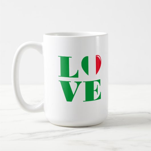 イタリアが大好き コーヒーマグカップ (左)