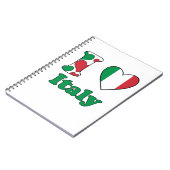 イタリアが大好き ノートブック (左側)