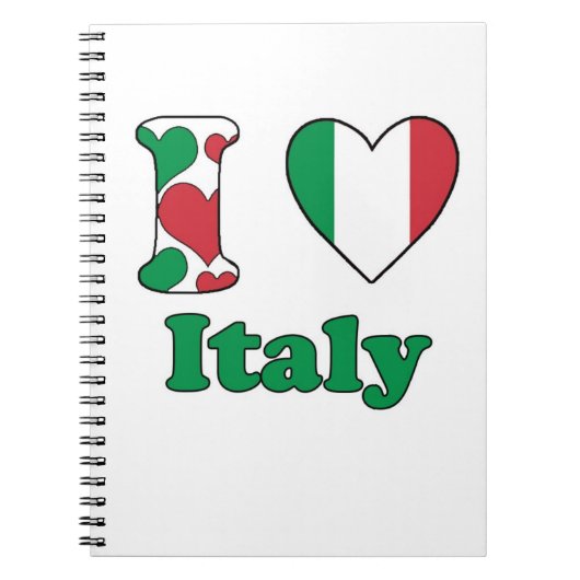 イタリアが大好き ノートブック (正面)