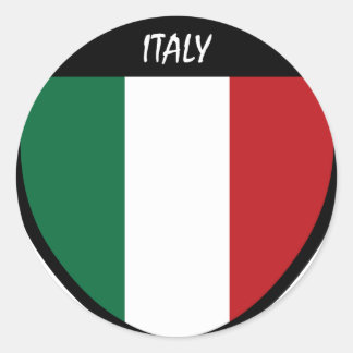 イタリアが大好き ラウンドシール