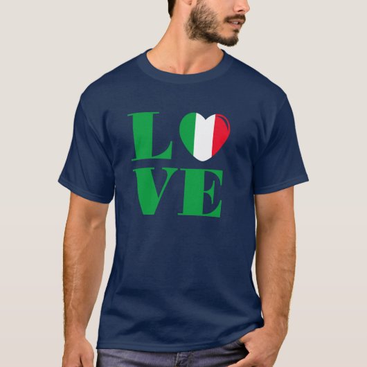 イタリアが大好き Tシャツ (正面)
