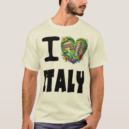 イタリアが大好き Tシャツ