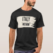 イタリアが電話してきてTシャツを着ないと Tシャツ (正面)