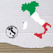 イタリアでの愛で作られた、スモールビジネス、 ラバースタンプ