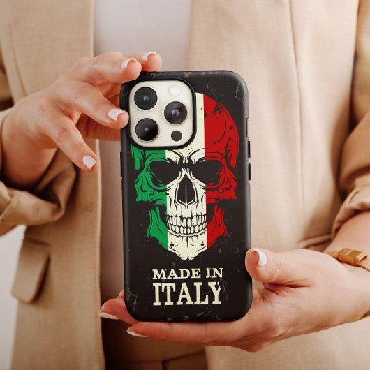 イタリアで作られたイタリア緑のiPhoneケースメイト Case-Mate iPhoneケース
