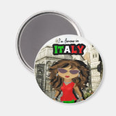 イタリアで有名 – Diva マグネット (正面/裏面)