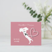 イタリアで結婚式 デスティネーション ウェディング Save The Date セーブザデート (スタンド正面)