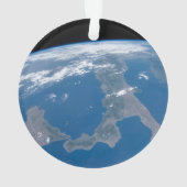 イタリアとその島シチリア。 オーナメント (裏面)