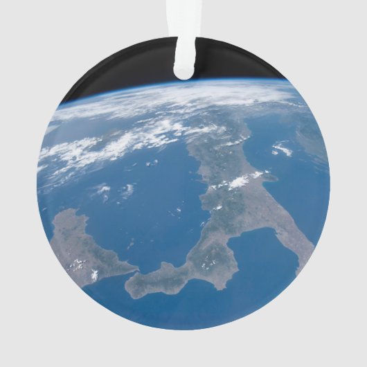 イタリアとその島シチリア。 オーナメント (裏面)