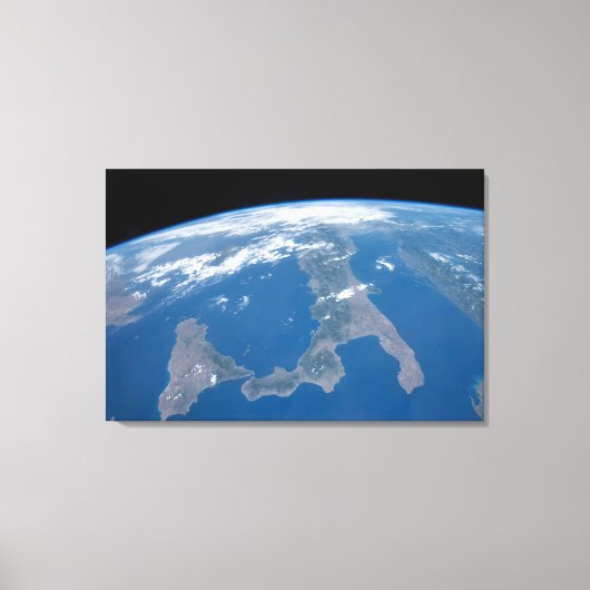 イタリアとその島シチリア。 キャンバスプリント (正面)