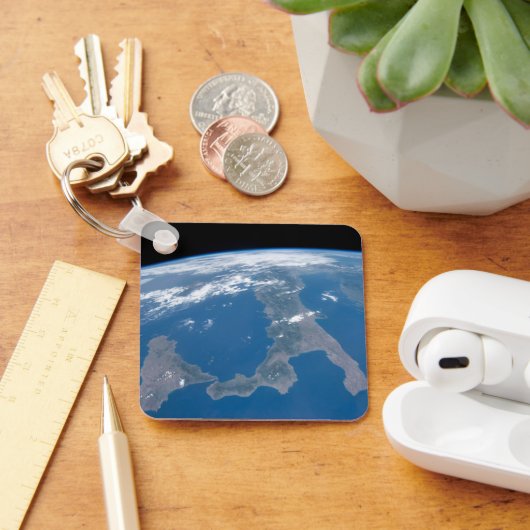 イタリアとその島シチリア。 キーホルダー (デスク)