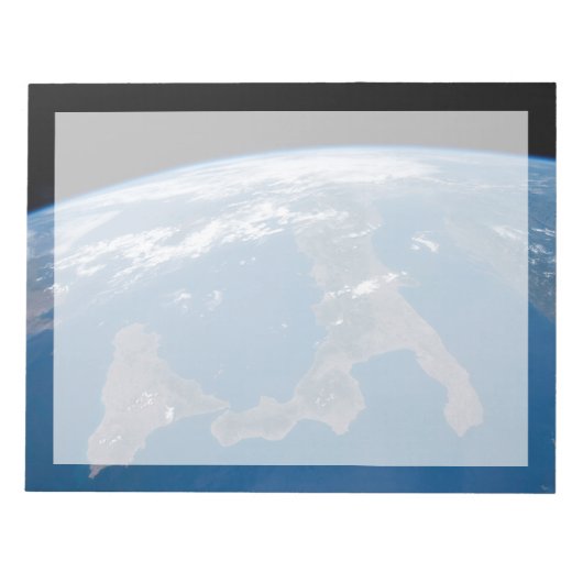 イタリアとその島シチリア。 ノートパッド (正面)