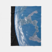 イタリアとその島シチリア。 フリースブランケット (正面)