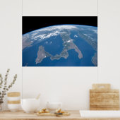 イタリアとその島シチリア。 ポスター (キッチン)