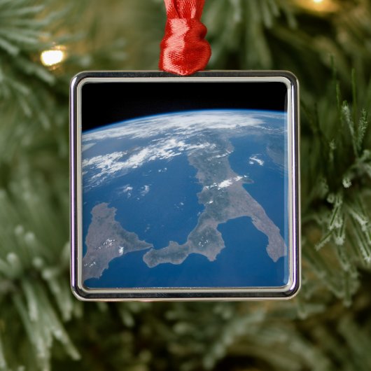 イタリアとその島シチリア。 メタルオーナメント (ツリー)