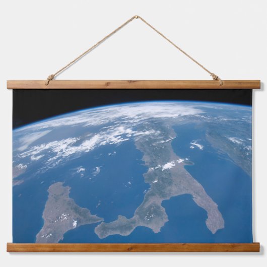 イタリアとその島シチリア。 吊り下げ型タペストリー (正面)