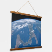 イタリアとその島シチリア。 吊り下げ型タペストリー (傾斜あり)