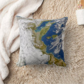 イタリアとアドリア海。 クッション (ブランケット)