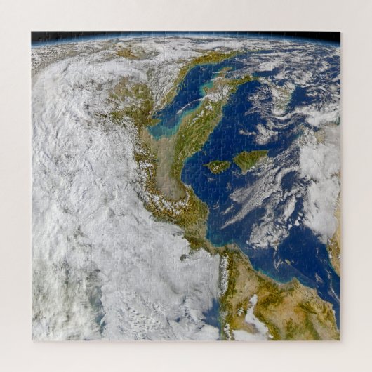 イタリアとアドリア海。 ジグソーパズル (縦)