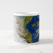 イタリアとアドリア海。 ジャンボコーヒーマグカップ (正面)