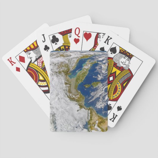 イタリアとアドリア海。 トランプ (裏面)