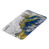 イタリアとアドリア海。 マグネット (左側)