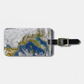 イタリアとアドリア海。 ラゲッジタグ (正面横)