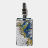 イタリアとアドリア海。 ラゲッジタグ (正面縦)