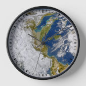 イタリアとアドリア海。 壁時計 (正面)
