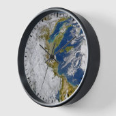 イタリアとアドリア海。 壁時計 (傾斜)