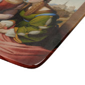 イタリアとドイツ（姉妹としてのイタリアとドイツ） カッティングボード (角)