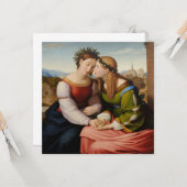 イタリアとドイツ（姉妹としてのイタリアとドイツ） カード (正面/裏面インサイチュ)